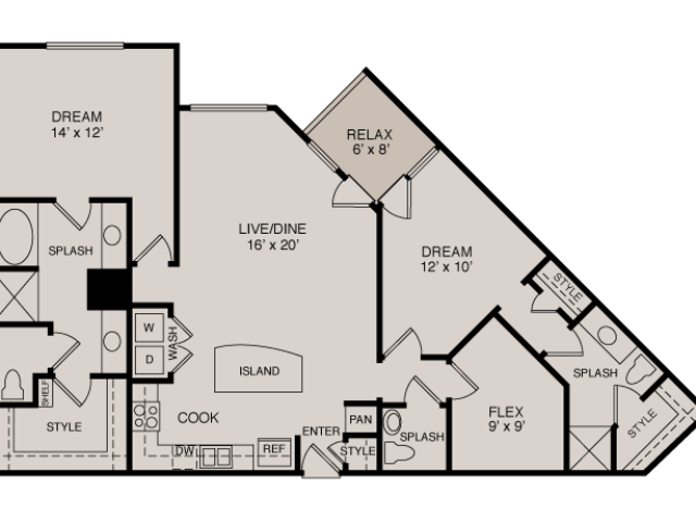 Unit 2217 2217 floor plan